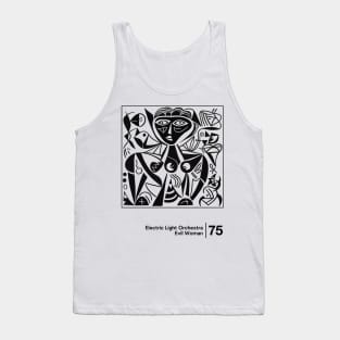 Evil Woman - Minimalist Graphic Artwork Design Tank Top